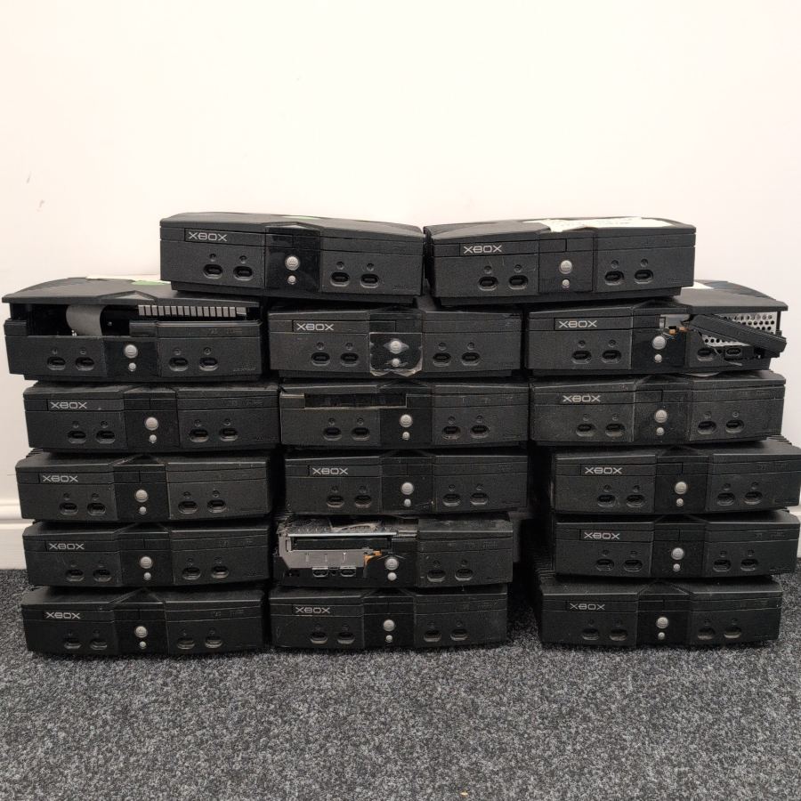 Faulty 17 x Microsoft Xbox Original Console Black - Spares & Repairs – image 2
