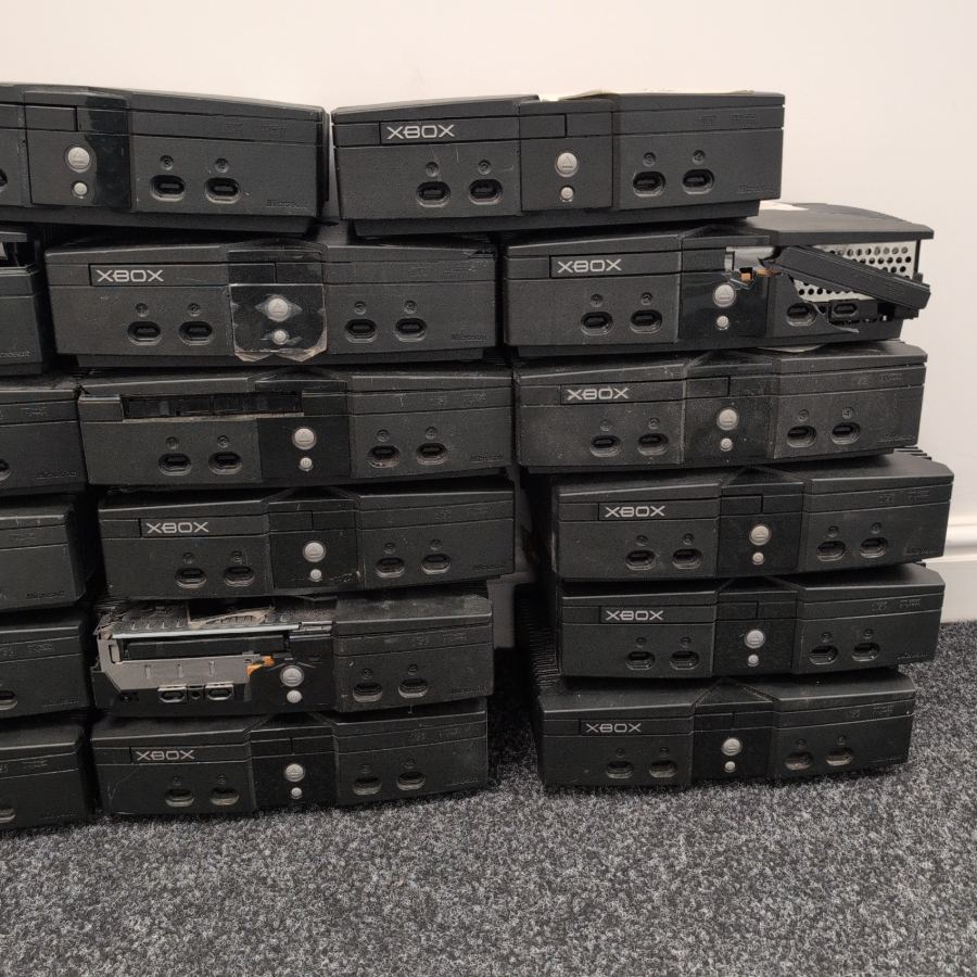 Faulty 17 x Microsoft Xbox Original Console Black - Spares & Repairs – image 7