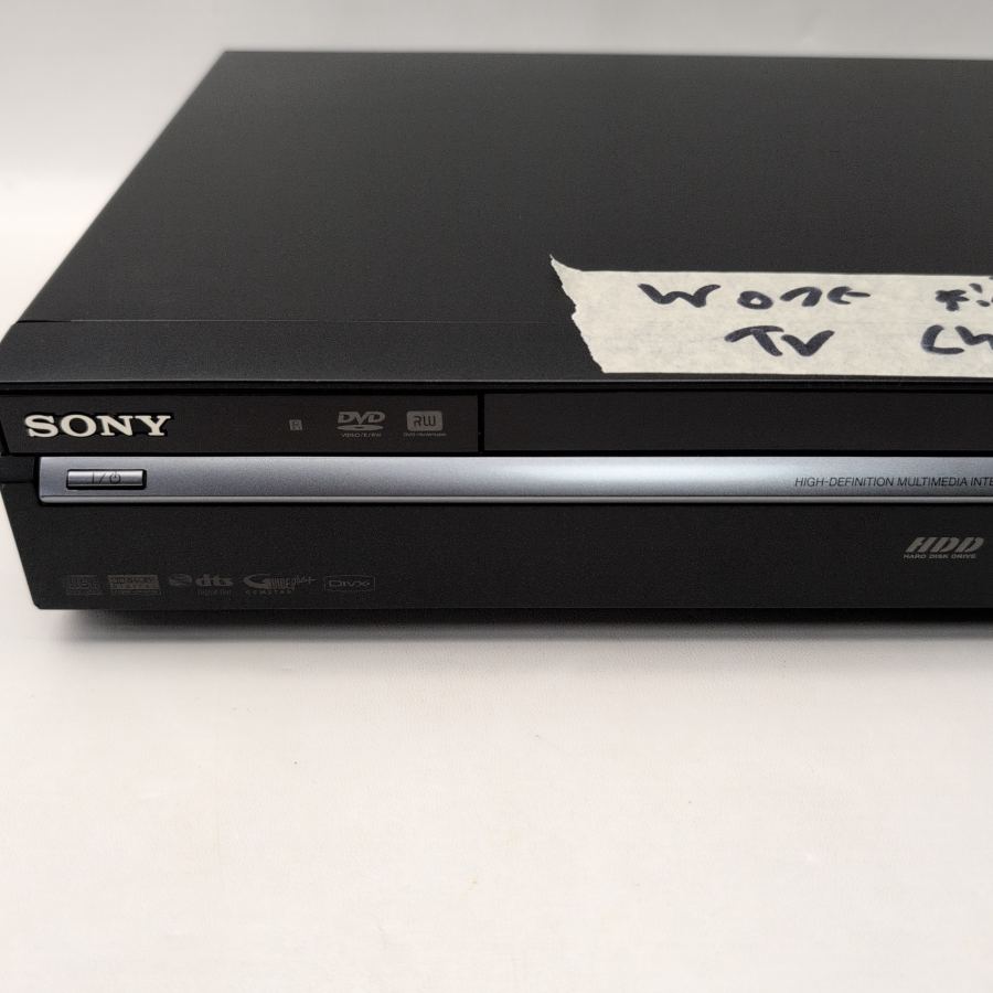 NO FREEVIEW Sony RDR-HXD870 160GB HDD DVD Recorder + Remote & HDMI FAULTY – image 6