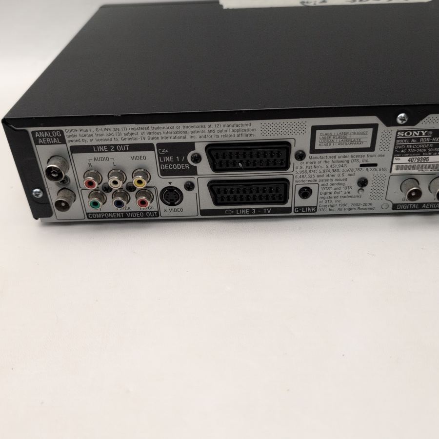NO FREEVIEW Sony RDR-HXD870 160GB HDD DVD Recorder + Remote & HDMI FAULTY – image 9