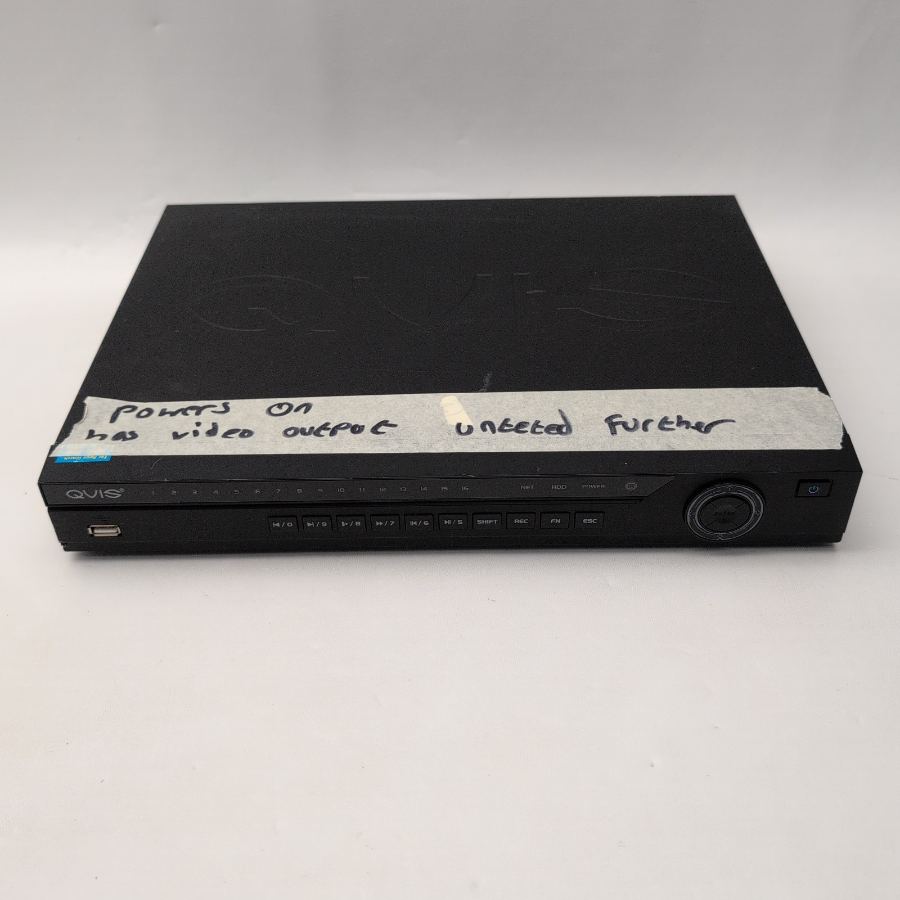 CCTV DVR8 Channel QVIS I- Zeus HD-8BB complete HARD DRIVE power tested