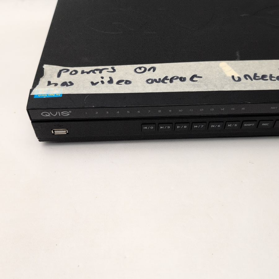 CCTV DVR8 Channel QVIS I- Zeus HD-8BB complete HARD DRIVE power tested – image 2