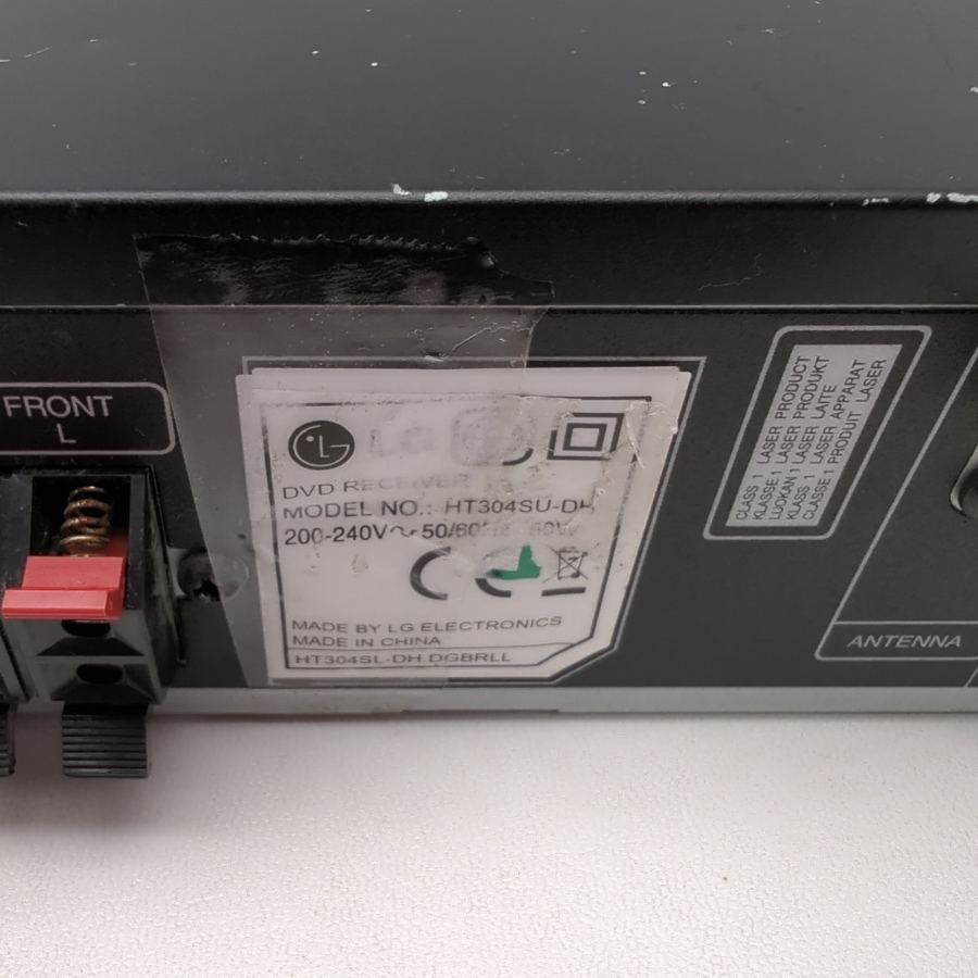 LG HT304SU-DH DVD Player surround sound USB HDMI (SUBWOOFER BROKE) – image 9