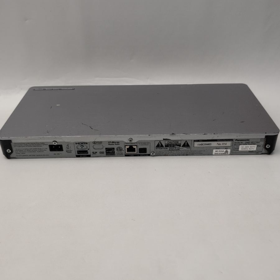 Panasonic DMP-BDT360 3D Blu-ray & DVD Player Upscaling Wi-Fi Miracast – image 8