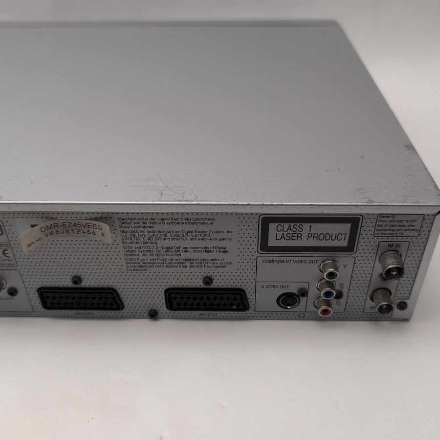 Panasonic DMR-EZ45V HDMI Copy VHS to DVD VCR Combo Recorder Warranty – image 2