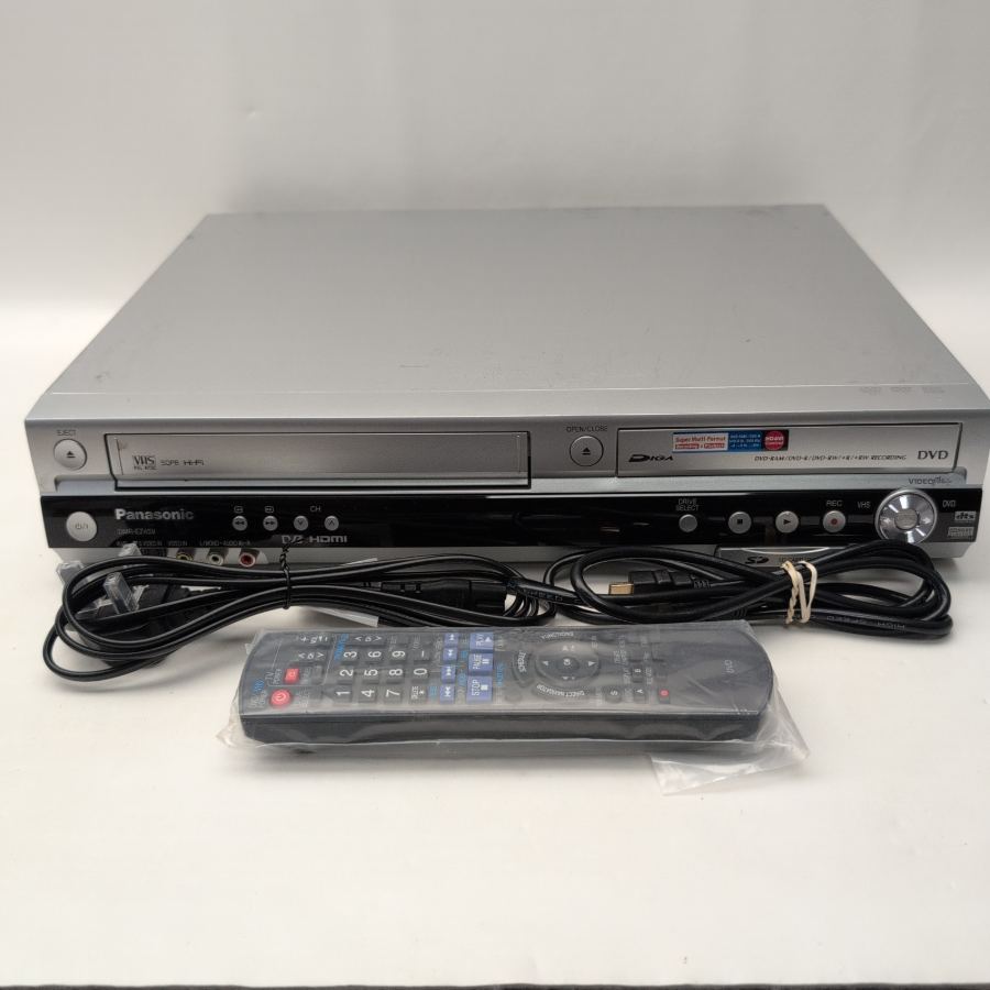 Panasonic DMR-EZ45V HDMI Copy VHS to DVD VCR Combo Recorder Warranty – image 3