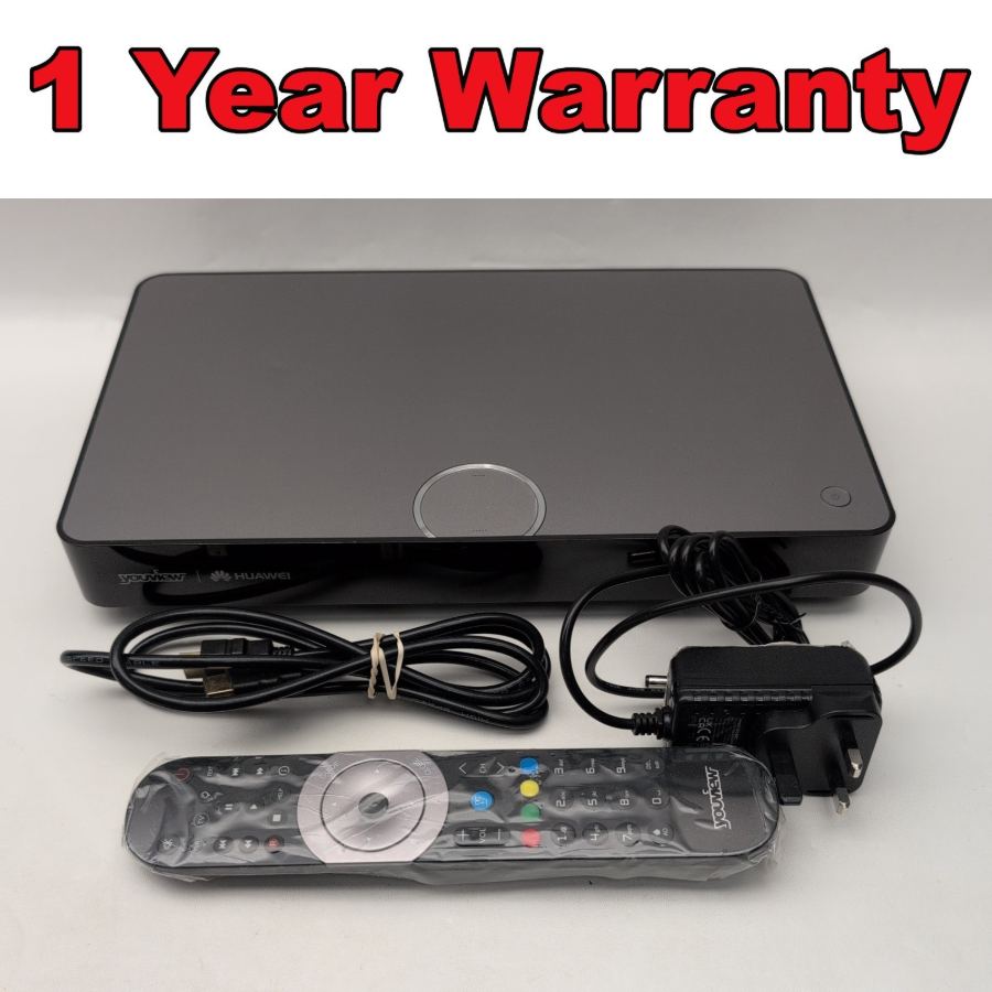 Huawei DN371T YouView Smart PVR Receiver Twin Tuner Freeview 500gb Remote