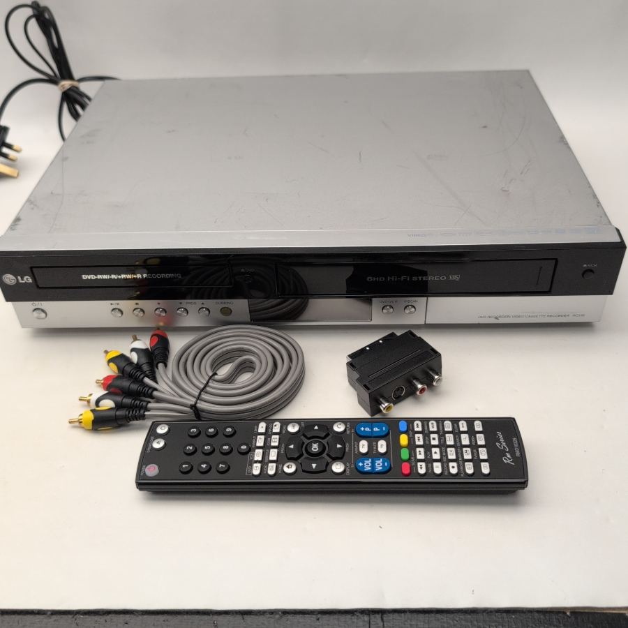 LG RC185 DVD Recorder / VHS Video Cassette Recorder Player VHS TO DVD DUBBING – image 2