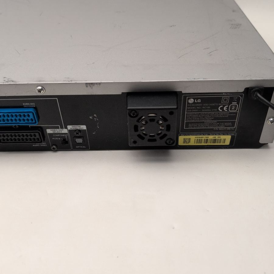LG RC185 DVD Recorder / VHS Video Cassette Recorder Player VHS TO DVD DUBBING – image 6