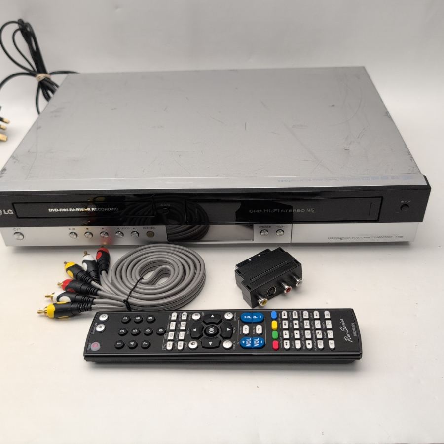 LG RC185 DVD Recorder / VHS Video Cassette Recorder Player VHS TO DVD DUBBING – image 8