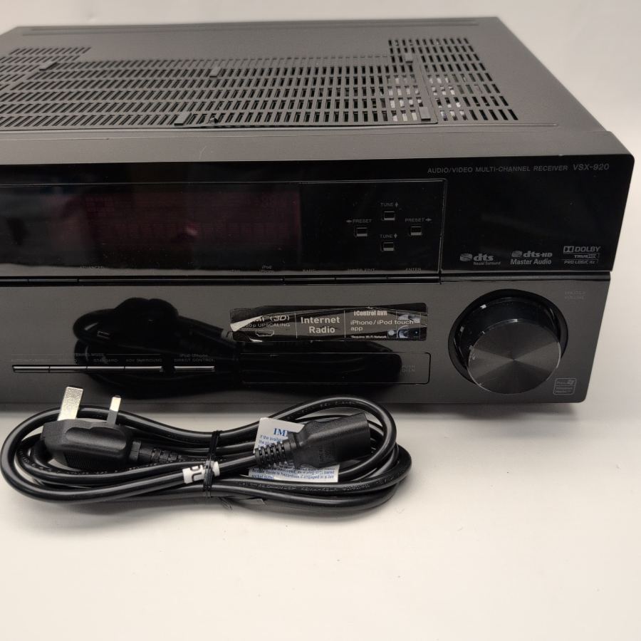 Pioneer VSX-920-K 7.1 Channel AV Receiver HDMI Home Cinema Amplifier – image 4