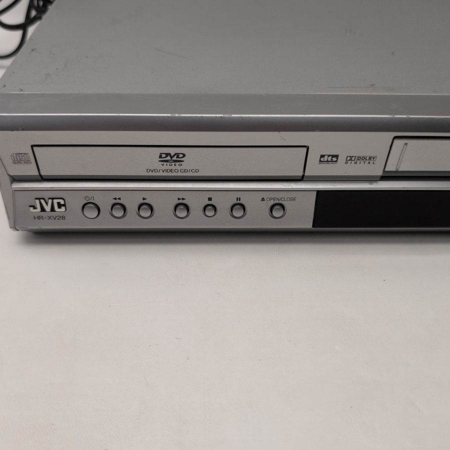 JVC HR-XV28 Combo DVD Player & VHS VCR Video Cassette Player duel deck working – image 8