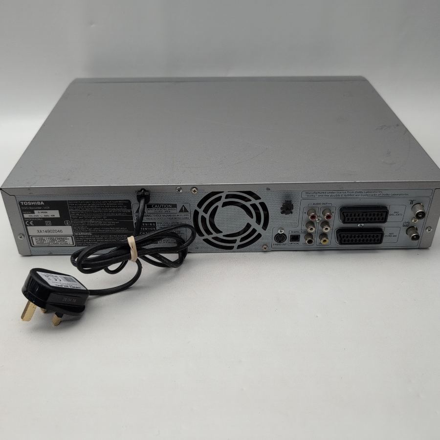 Toshiba D-VR3SB DVD Recorder & VHS VCR Combo Silver remote COPY VHS TO DVD – image 10