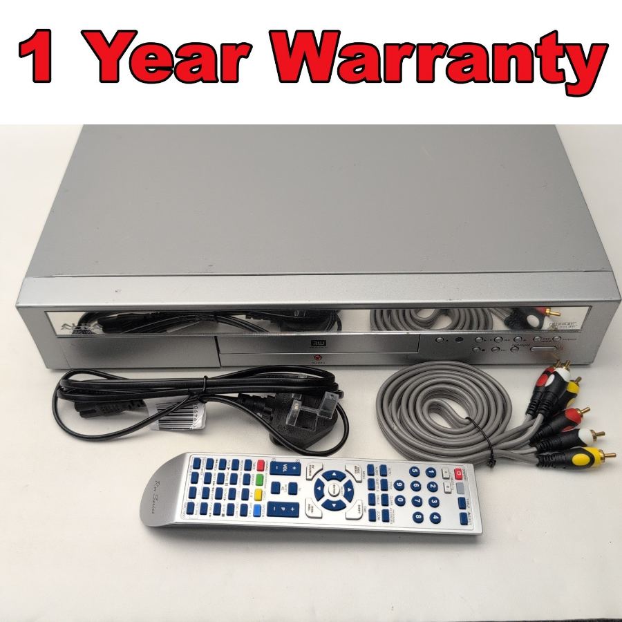 Alba DVD Player / dvd rw Recorder RDVD1001 with Remote Silver. Tested