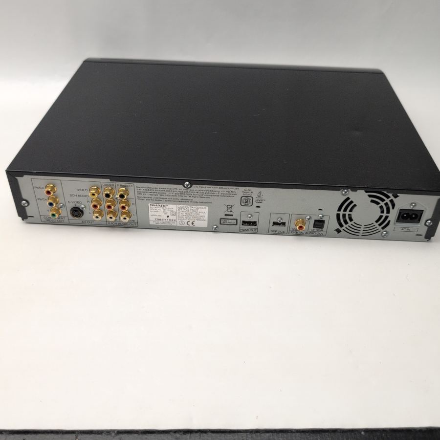 Sharp HDMI DVD Disc Player DVD only HD remote cables – image 5
