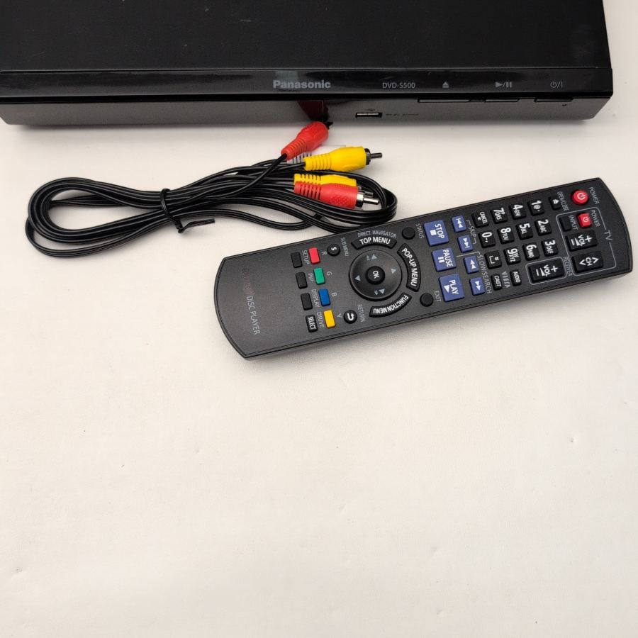 Panasonic DVD-S500 Player With Remote Control - Tested & FULLY WORKING – image 2