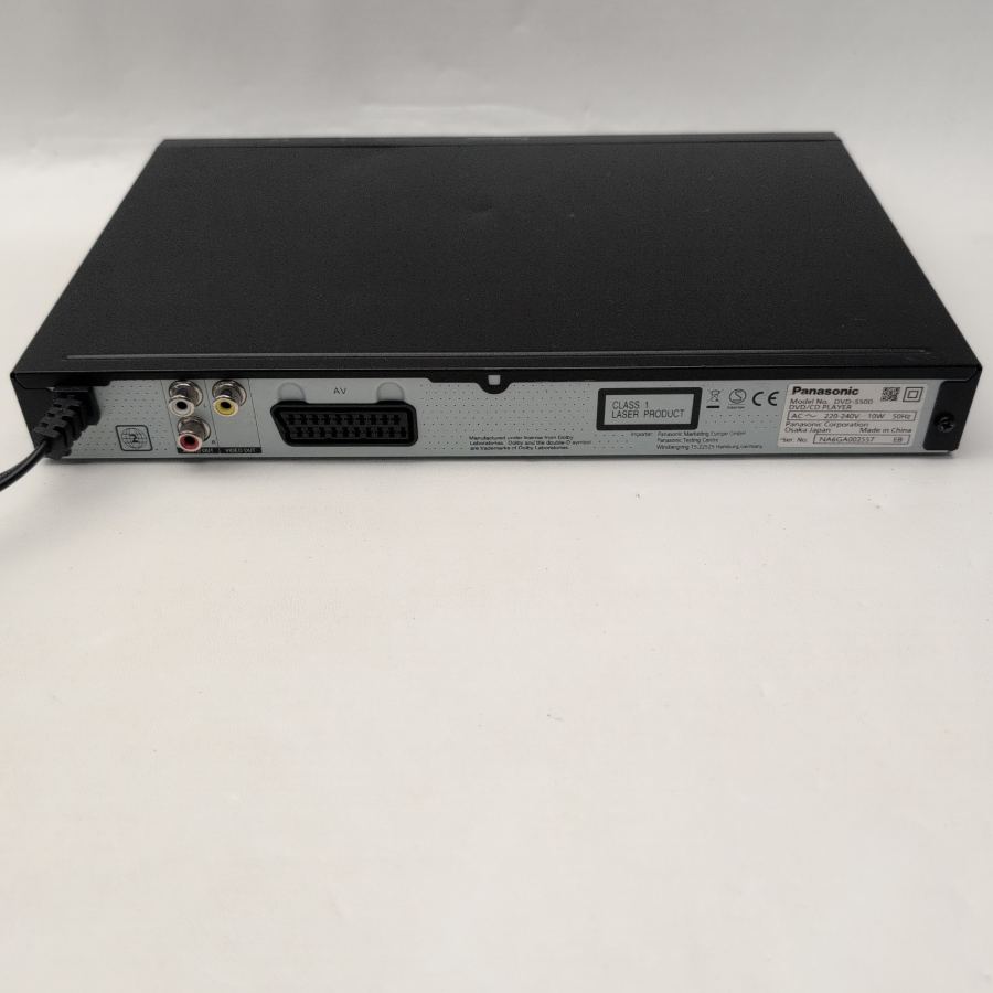 Panasonic DVD-S500 Player With Remote Control - Tested & FULLY WORKING – image 3