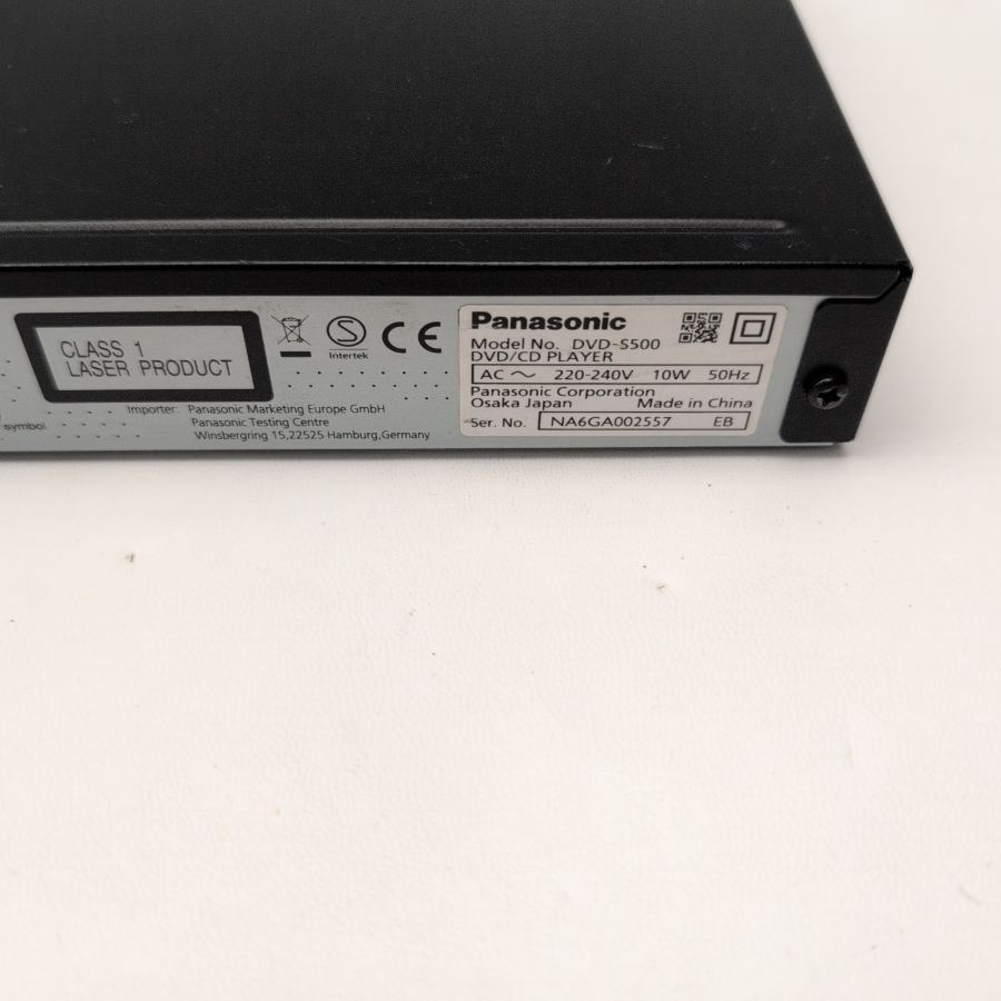 Panasonic DVD-S500 Player With Remote Control - Tested & FULLY WORKING – image 5