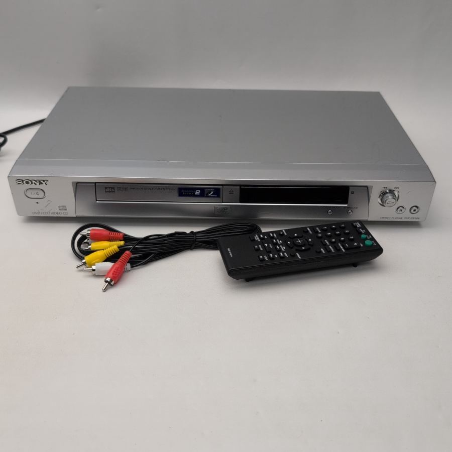 Sony DVP-NS305 DVD Player Silver CD MP3 DTS Dolby Digital RGB SCART - Tested Y2K