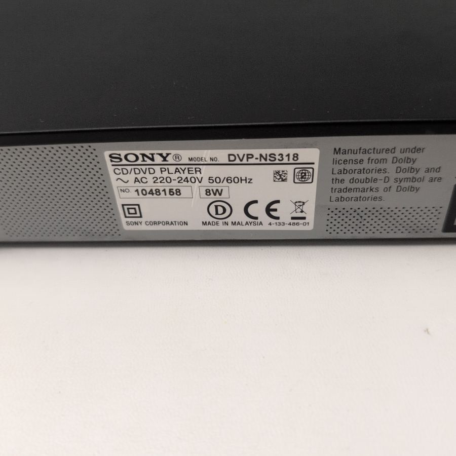 Sony DVP-NS318 CD / DVD Player with Remote Warranty RCA – image 7