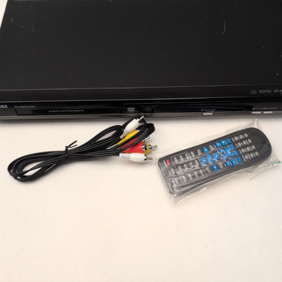 Toshiba DVD Player | SD280EKB RCA SCART Working | Remote warranty – image 3