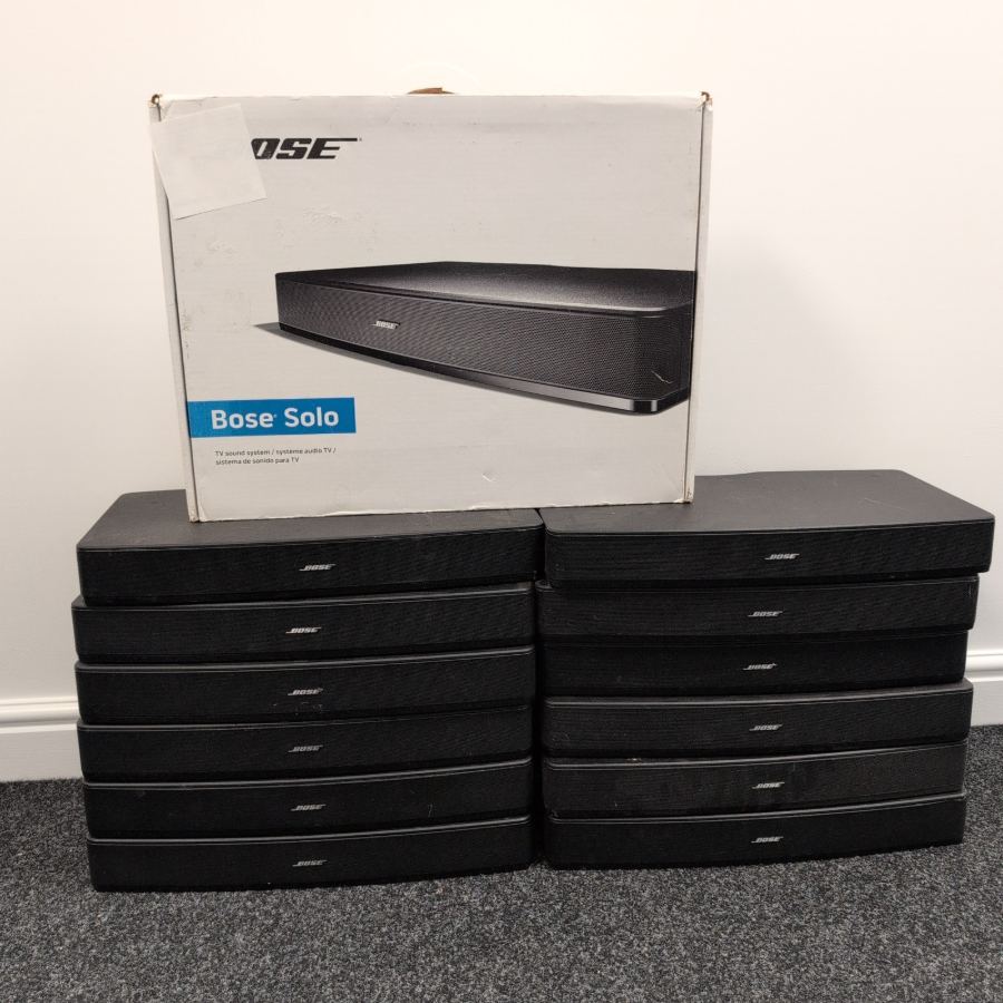 13x FAULTY  wont turn on Bose Solo TV Soundbase Soundbar Black Genuine