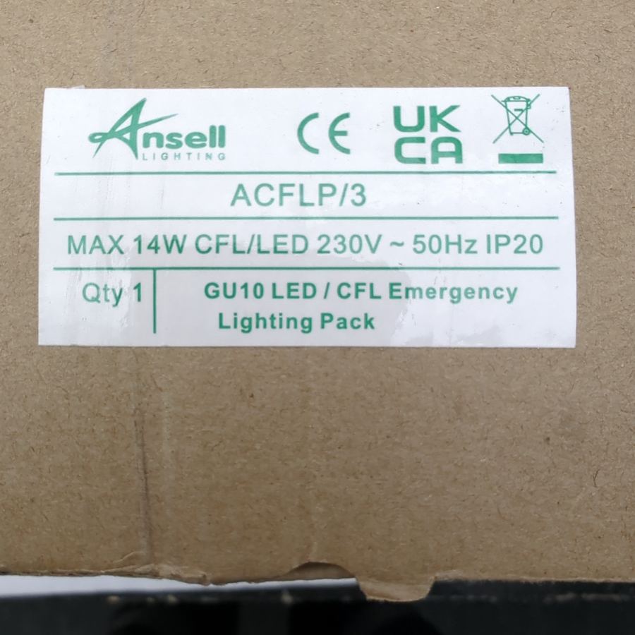 *NEW* ANSELL ACFLP/3 LED EMERGENCY LIGHTING BATTERY PACK 12v 4500mAH – image 4