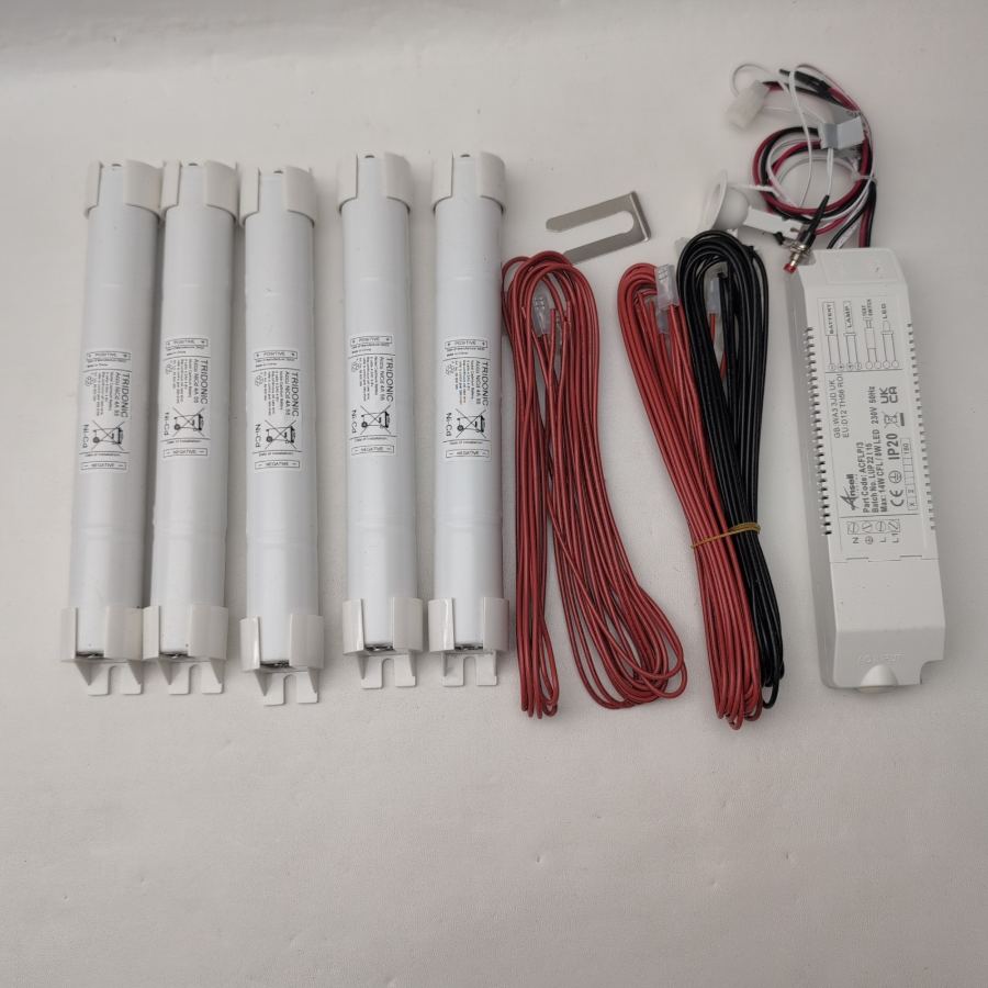 5 pack Tridonic Accu-NiCd 4A 55 Emergency lighting battery  89800089 4.5Ah 4.8v