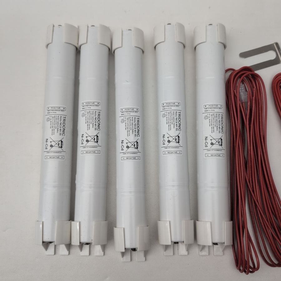 5 pack Tridonic Accu-NiCd 4A 55 Emergency lighting battery 89800089 4.5Ah 4.8v – image 5