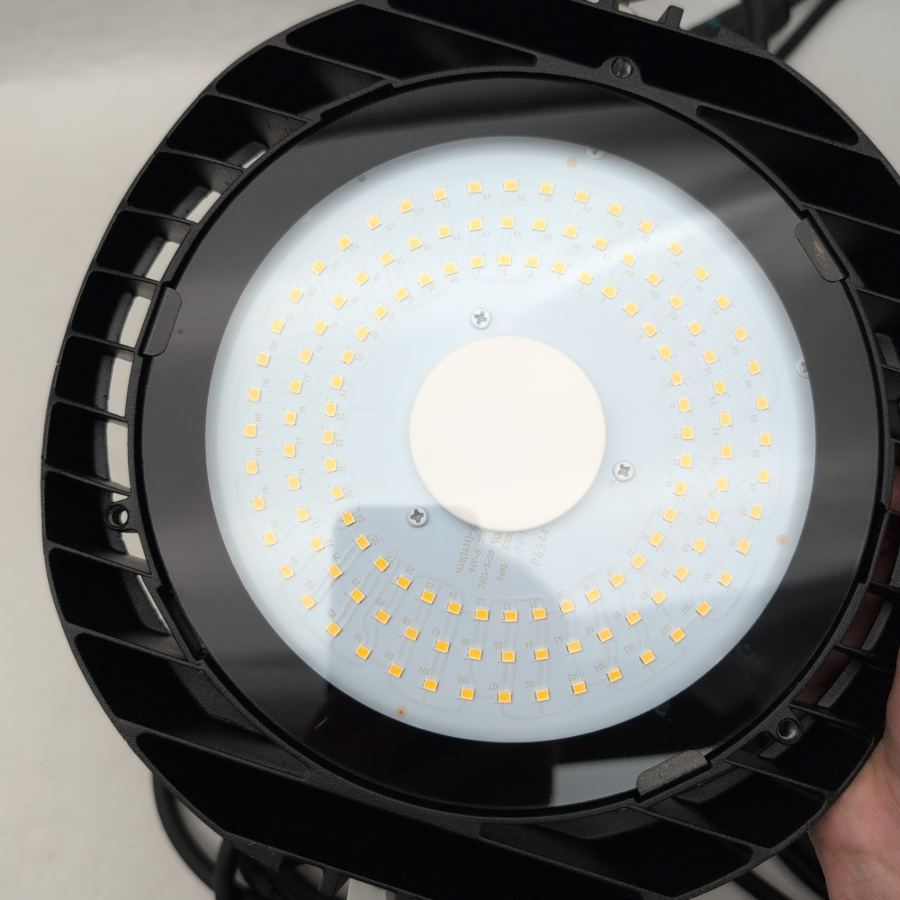 Representative photograph of the same model: 4lite Maintained Emergency LED Highbay With Microwave Sensor Black 100W 13,000lm – image 4