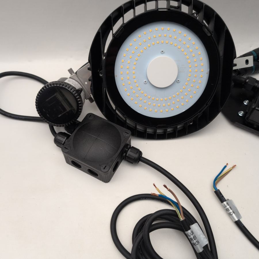 Representative photograph of the same model: 4lite Maintained Emergency LED Highbay With Microwave Sensor Black 100W 13,000lm – image 5