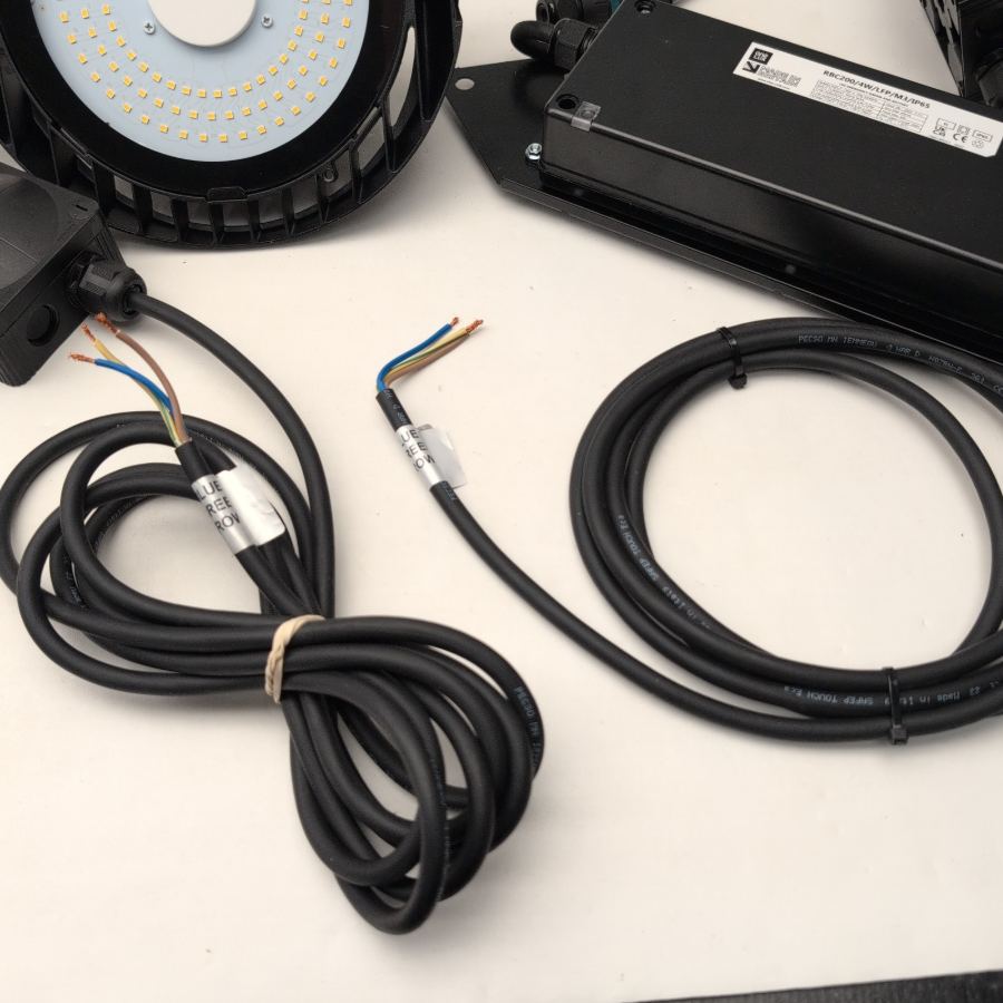 Representative photograph of the same model: 4lite Maintained Emergency LED Highbay With Microwave Sensor Black 100W 13,000lm – image 6