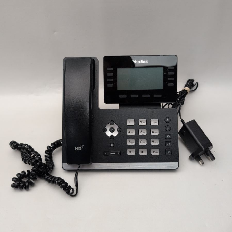 Representative photograph of the same model: Yealink T53 SIP Phone with Power Supply - Unlocked - 3CX SBC