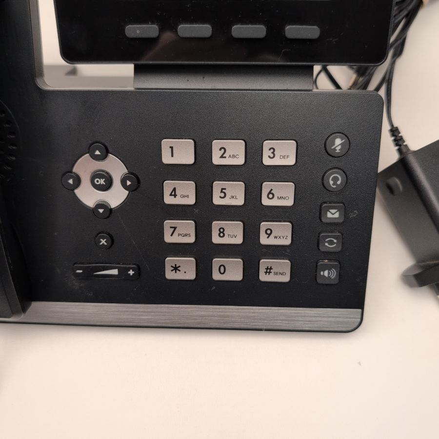 Representative photograph of the same model: Yealink T53 SIP Phone with Power Supply - Unlocked - 3CX SBC – image 5