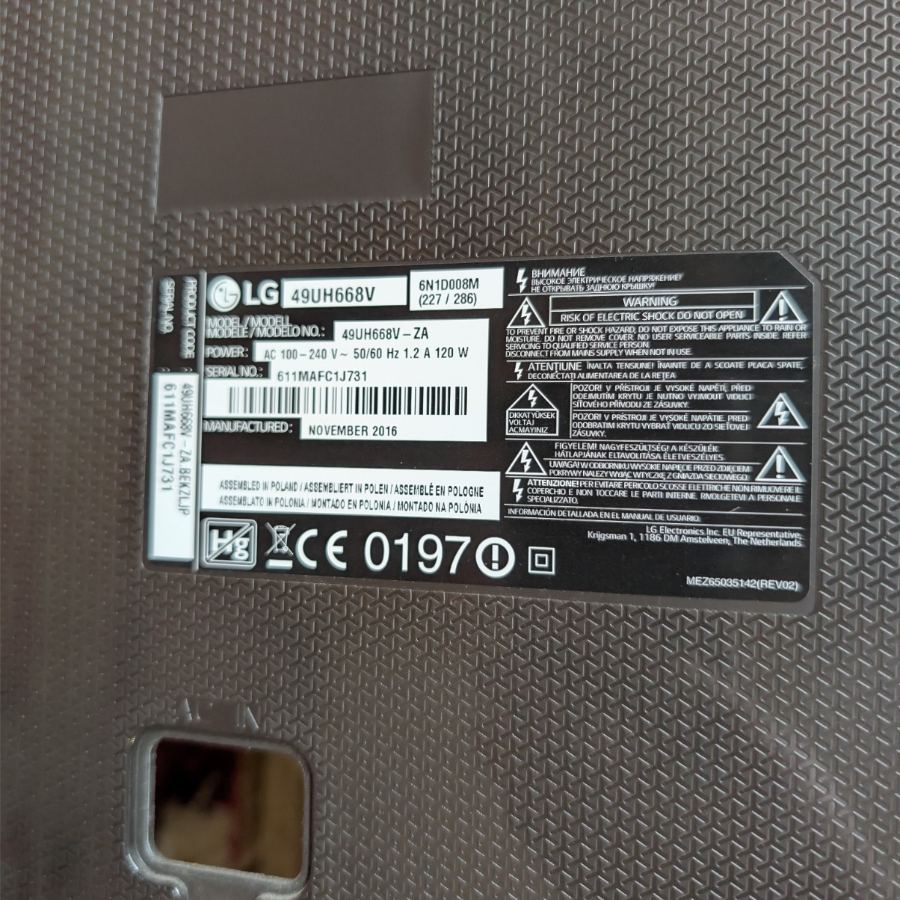 EAB64048203 EAB64048204 SPEAKERS FOR LG 43UH668V-ZA.BEKWLJP 49UH668V – image 5