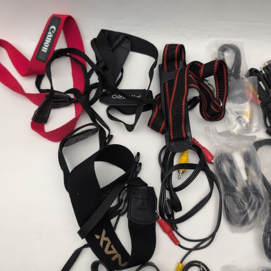 6x camera Strap 14x av rca cable video cannon Nikon SLR/DSLR Camera camcorder – image 2