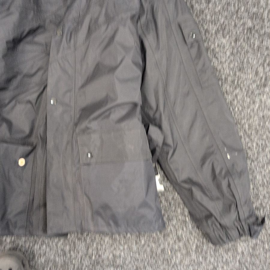 SIDI MEN'S WATERPROOF QUILTED Liner RAIN JACKET SIZE UK Men S Small Black Short – image 7