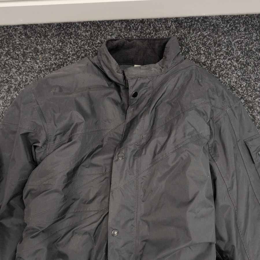 SIDI MEN'S WATERPROOF QUILTED Liner RAIN JACKET SIZE UK Men S Small Black Short – image 9