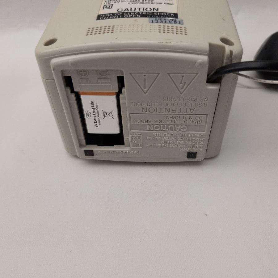 Vintage Sony Digicube Alarm Clock Radio ICF-C102L Retro Tested/Working – image 2