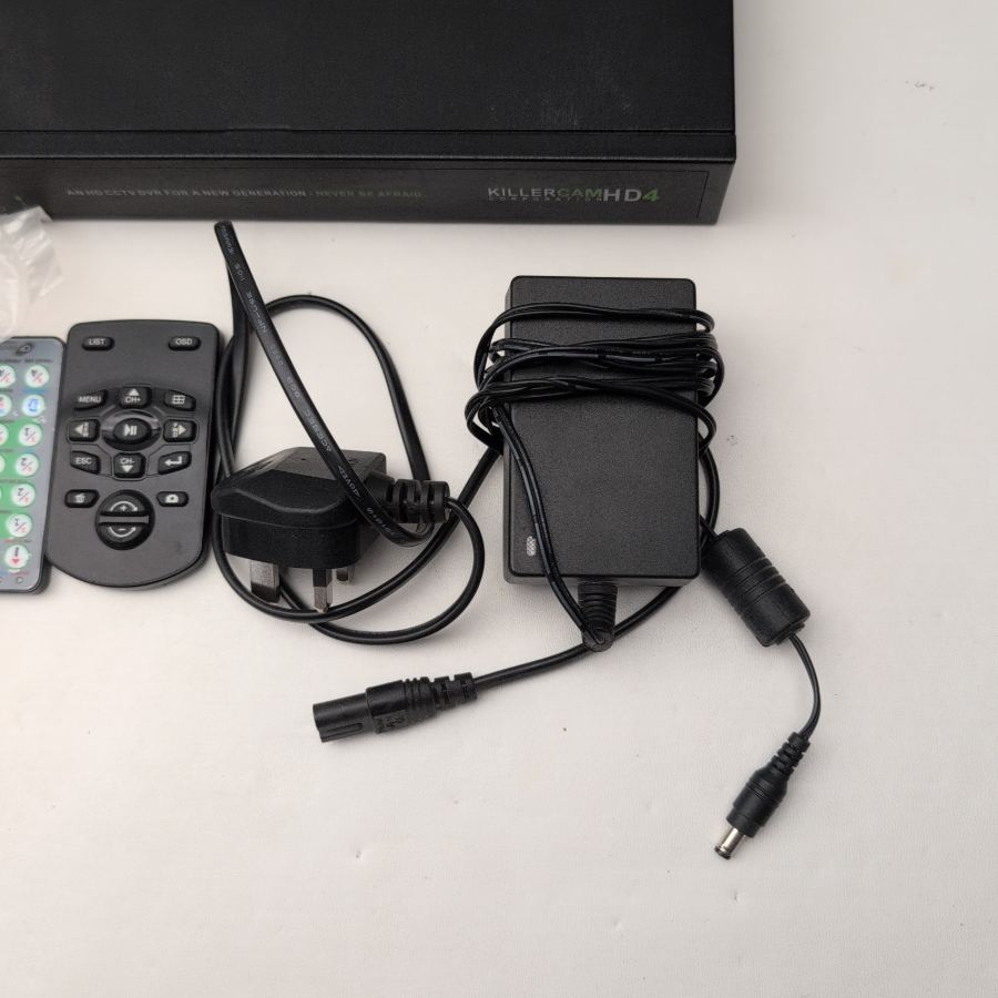 Killer Cam HD4 CCTV DVR Video Recorder 1TB HD 4 Channel Security System UK – image 4