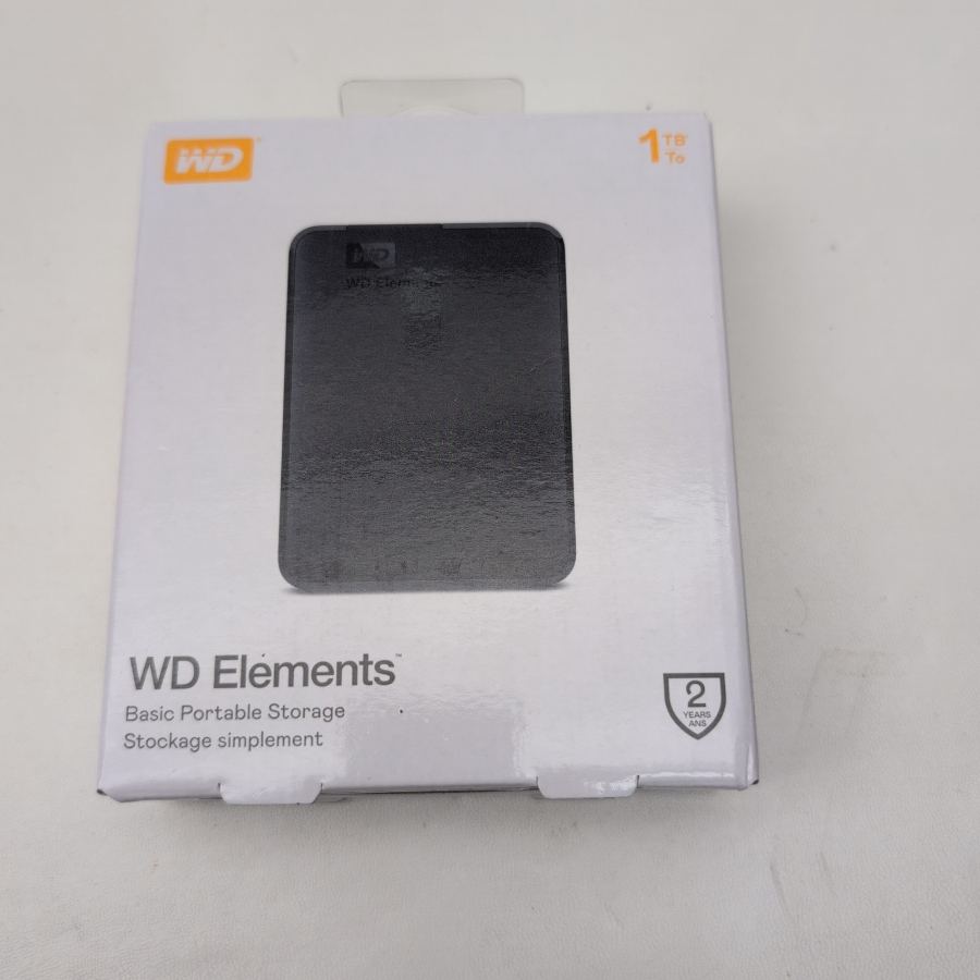 Western Digital WD Elements 1TB USB 3.0 2.5 inch External Hard Drive