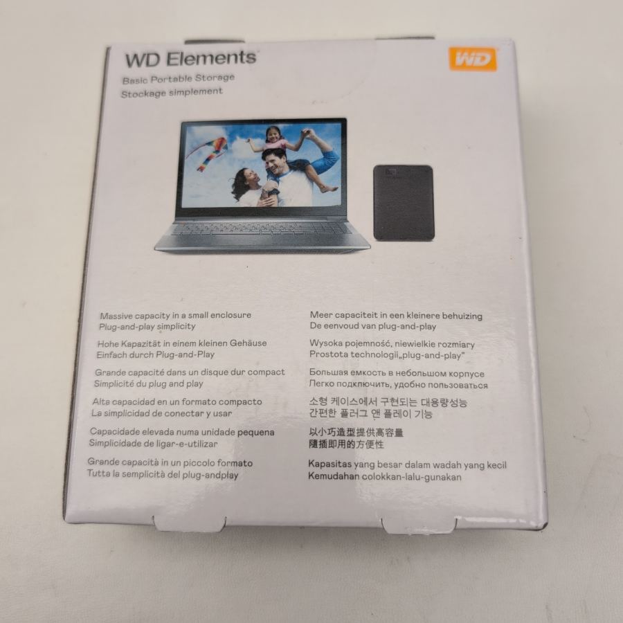 Western Digital WD Elements 1TB USB 3.0 2.5 inch External Hard Drive – image 2