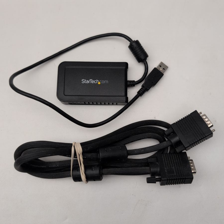 StarTech USB 2.0 to VGA Adapter, USB to VGA Monitor Converter for Windows, 10...