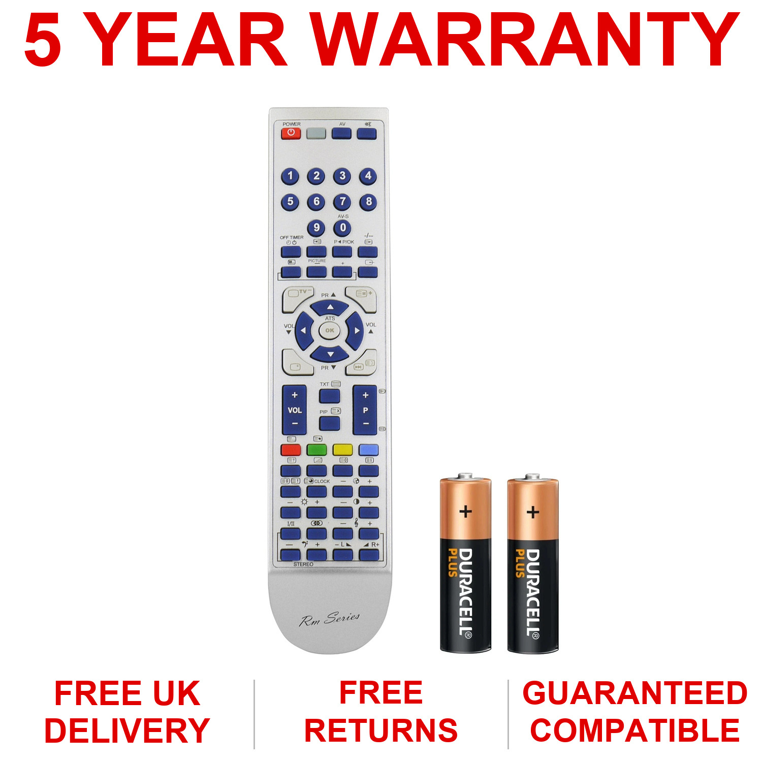 Remote control for Elbit ERC103 with optional batteries